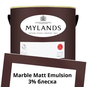 Фото Краски Mylands Marble Matt Emulsion 5 л. №296 Rothschild Street - 1 Краски Mylands Marble Matt Emulsion 5 л. №296 Rothschild Street - фото 1