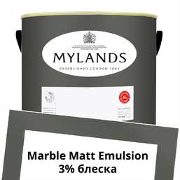 Краски Mylands Marble Matt Emulsion 5 л. №118 Leadenhall Краски Mylands Marble Matt Emulsion 5 л. №118 Leadenhall