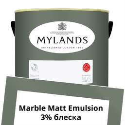 Краски Mylands Marble Matt Emulsion 5 л. №168 Myrtle Green Краски Mylands Marble Matt Emulsion 5 л. №168 Myrtle Green