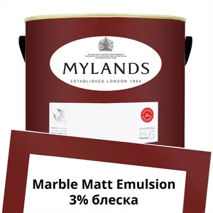 Фото Краски Mylands Marble Matt Emulsion 5 л. №281 Arts Club - 1 Краски Mylands Marble Matt Emulsion 5 л. №281 Arts Club - фото 1