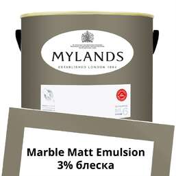 Краски Mylands Marble Matt Emulsion 5 л. №156 Amber Grey Краски Mylands Marble Matt Emulsion 5 л. №156 Amber Grey