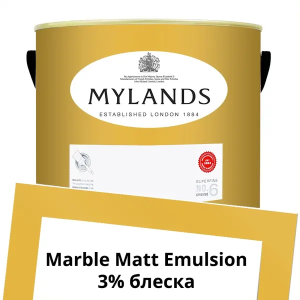 Фото Краски Mylands Marble Matt Emulsion 5 л. №45 Circle Line - 1 Краски Mylands Marble Matt Emulsion 5 л. №45 Circle Line - фото 1