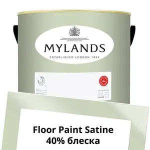 Фото Краски Mylands Floor Paint Satine (для пола) 5 л. №95 Mint Street - 1 Краски Mylands Floor Paint Satine (для пола) 5 л. №95 Mint Street - фото 1