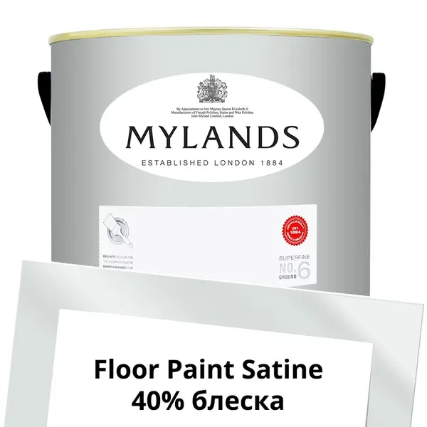 Фото Краски Mylands Floor Paint Satine (для пола) 5 л. №11 St Clement - 1 Краски Mylands Floor Paint Satine (для пола) 5 л. №11 St Clement - фото 1