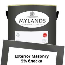 Краски Mylands Exterior Masonry Paint Фасадная 5 л. №164 Artillery Ground Краски Mylands Exterior Masonry Paint Фасадная 5 л. №164 Artillery Ground
