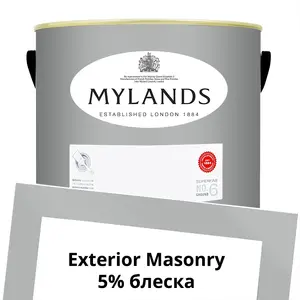 Фото Краски Mylands Exterior Masonry Paint Фасадная 5 л. №114 Stirrup - 1 Краски Mylands Exterior Masonry Paint Фасадная 5 л. №114 Stirrup - фото 1