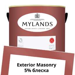 Краски Mylands Exterior Masonry Paint Фасадная 5 л. №290 Mortlake Red Краски Mylands Exterior Masonry Paint Фасадная 5 л. №290 Mortlake Red