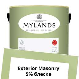 Краски Mylands Exterior Masonry Paint Фасадная 5 л. №187 French Green Краски Mylands Exterior Masonry Paint Фасадная 5 л. №187 French Green