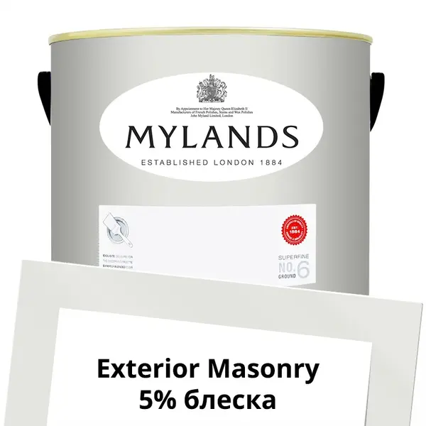 Фото Краски Mylands Exterior Masonry Paint Фасадная 5 л. №5 Holland Park - 1 Краски Mylands Exterior Masonry Paint Фасадная 5 л. №5 Holland Park - фото 1