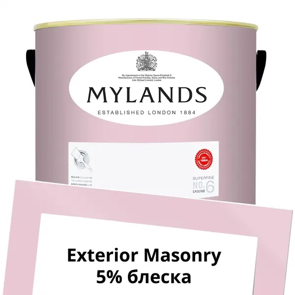 Фото Краски Mylands Exterior Masonry Paint Фасадная 5 л. №27 Floris - 1 Краски Mylands Exterior Masonry Paint Фасадная 5 л. №27 Floris - фото 1