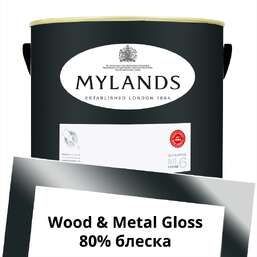 Краски Mylands Wood&Metal Paint Gloss 5 л. №219 Bond Street Краски Mylands Wood&Metal Paint Gloss 5 л. №219 Bond Street