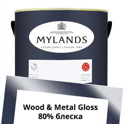 Краски Mylands Wood&Metal Paint Gloss 5 л. №50 Blueprint Краски Mylands Wood&Metal Paint Gloss 5 л. №50 Blueprint