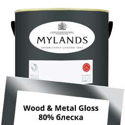 Краски Mylands Wood&Metal Paint Gloss 5 л. №44 Duke's House Краски Mylands Wood&Metal Paint Gloss 5 л. №44 Duke's House