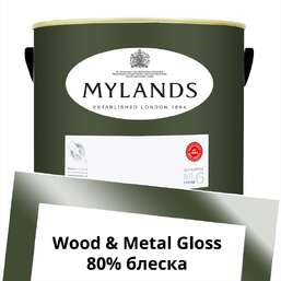 Краски Mylands Wood&Metal Paint Gloss 5 л. №205 Brompton Road Краски Mylands Wood&Metal Paint Gloss 5 л. №205 Brompton Road