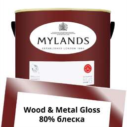 Краски Mylands Wood&Metal Paint Gloss 5 л. №281 Arts Club Краски Mylands Wood&Metal Paint Gloss 5 л. №281 Arts Club