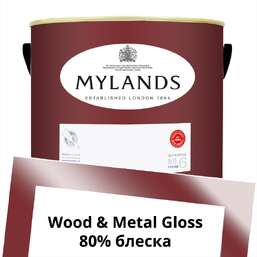 Краски Mylands Wood&Metal Paint Gloss 5 л. №282 Theatre Land Краски Mylands Wood&Metal Paint Gloss 5 л. №282 Theatre Land