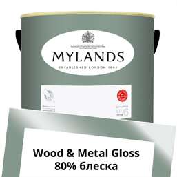 Краски Mylands Wood&Metal Paint Gloss 5 л. №102 Long Acre Краски Mylands Wood&Metal Paint Gloss 5 л. №102 Long Acre