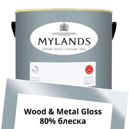Краски Mylands Wood&Metal Paint Gloss 5 л. №222 Bridge Blue Краски Mylands Wood&Metal Paint Gloss 5 л. №222 Bridge Blue