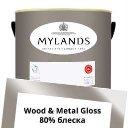 Краски Mylands Wood&Metal Paint Gloss 5 л. №117 Birdcage Walk Краски Mylands Wood&Metal Paint Gloss 5 л. №117 Birdcage Walk