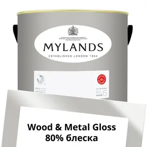 Фото Краски Mylands Wood&Metal Paint Gloss 5 л. №152 Grey Ochre - 1 Краски Mylands Wood&Metal Paint Gloss 5 л. №152 Grey Ochre - фото 1