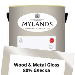Краски Mylands Wood&Metal Paint Gloss 5 л. №167 Grays Inn Краски Mylands Wood&Metal Paint Gloss 5 л. №167 Grays Inn