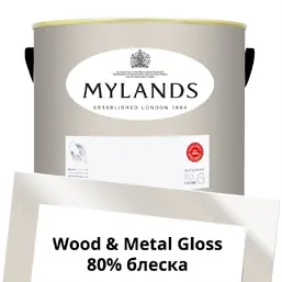 Mylands Wood&Metal Paint Gloss 5 л. №77 Silver Bit Mylands Wood&Metal Paint Gloss 5 л. №77 Silver Bit