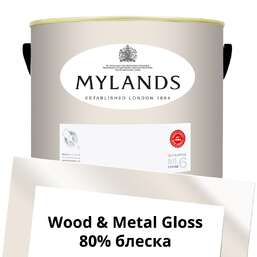 Краски Mylands Wood&Metal Paint Gloss 5 л. №53 Chalk Farm Краски Mylands Wood&Metal Paint Gloss 5 л. №53 Chalk Farm