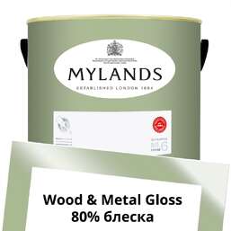 Краски Mylands Wood&Metal Paint Gloss 5 л. №199 Chester Square Краски Mylands Wood&Metal Paint Gloss 5 л. №199 Chester Square