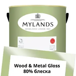 Mylands Wood&Metal Paint Gloss 5 л. №187 French Green Mylands Wood&Metal Paint Gloss 5 л. №187 French Green