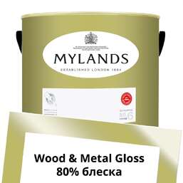 Краски Mylands Wood&Metal Paint Gloss 5 л. №149 New Lime Краски Mylands Wood&Metal Paint Gloss 5 л. №149 New Lime