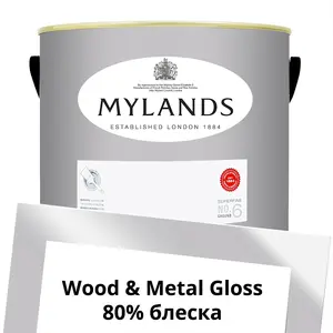 Фото Краски Mylands Wood&Metal Paint Gloss 5 л. №19 Smithfield - 1 Краски Mylands Wood&Metal Paint Gloss 5 л. №19 Smithfield - фото 1