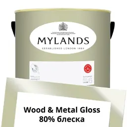 Mylands Wood&Metal Paint Gloss 5 л. №110 Flanders Grey Mylands Wood&Metal Paint Gloss 5 л. №110 Flanders Grey