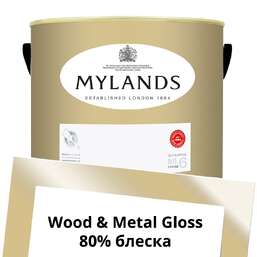 Краски Mylands Wood&Metal Paint Gloss 5 л. №127 Wharf Sacking Краски Mylands Wood&Metal Paint Gloss 5 л. №127 Wharf Sacking