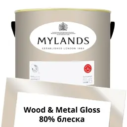 Mylands Wood&Metal Paint Gloss 5 л. №72 Hoxton Grey Mylands Wood&Metal Paint Gloss 5 л. №72 Hoxton Grey