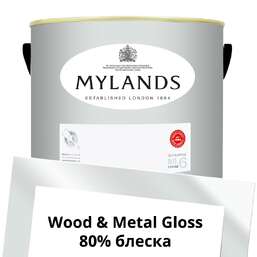 Краски Mylands Wood&Metal Paint Gloss 5 л. №11 St Clement Краски Mylands Wood&Metal Paint Gloss 5 л. №11 St Clement