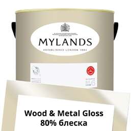 Краски Mylands Wood&Metal Paint Gloss 5 л. №70 Temple Bar Краски Mylands Wood&Metal Paint Gloss 5 л. №70 Temple Bar