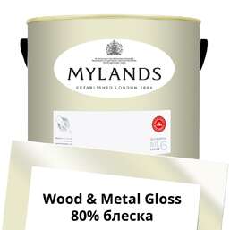 Краски Mylands Wood&Metal Paint Gloss 5 л. №37 St Martins Краски Mylands Wood&Metal Paint Gloss 5 л. №37 St Martins