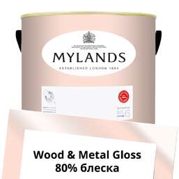 Краски Mylands Wood&Metal Paint Gloss 5 л. №243 Palmerston Pink Краски Mylands Wood&Metal Paint Gloss 5 л. №243 Palmerston Pink