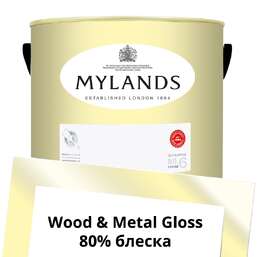 Краски Mylands Wood&Metal Paint Gloss 5 л. №147 Floral Street Краски Mylands Wood&Metal Paint Gloss 5 л. №147 Floral Street