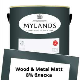 Краски Mylands Wood&Metal Paint Matt 5 л. №38 Borough Market Краски Mylands Wood&Metal Paint Matt 5 л. №38 Borough Market