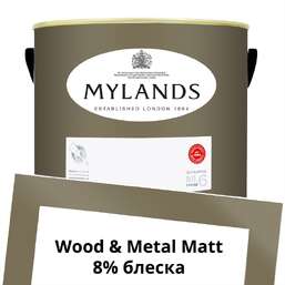 Краски Mylands Wood&Metal Paint Matt 5 л. №160 Westmoreland Краски Mylands Wood&Metal Paint Matt 5 л. №160 Westmoreland