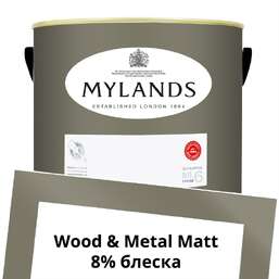 Краски Mylands Wood&Metal Paint Matt 5 л. №170 Portcullis Краски Mylands Wood&Metal Paint Matt 5 л. №170 Portcullis