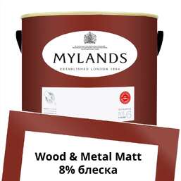Краски Mylands Wood&Metal Paint Matt 5 л. №288 Indian Lake Краски Mylands Wood&Metal Paint Matt 5 л. №288 Indian Lake