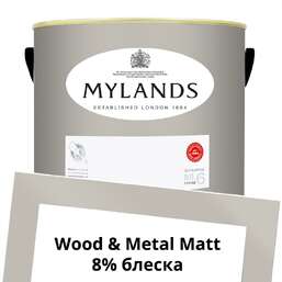 Краски Mylands Wood&Metal Paint Matt 5 л. №169 Gravel Lane Краски Mylands Wood&Metal Paint Matt 5 л. №169 Gravel Lane