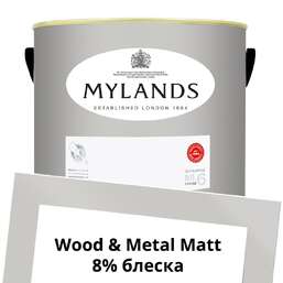 Краски Mylands Wood&Metal Paint Matt 5 л. №85 Chambers Gate Краски Mylands Wood&Metal Paint Matt 5 л. №85 Chambers Gate