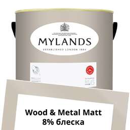 Краски Mylands Wood&Metal Paint Matt 5 л. №75 Grouse Краски Mylands Wood&Metal Paint Matt 5 л. №75 Grouse