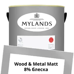 Mylands Wood&Metal Paint Matt 5 л. №113 Mid Wedgwood Mylands Wood&Metal Paint Matt 5 л. №113 Mid Wedgwood