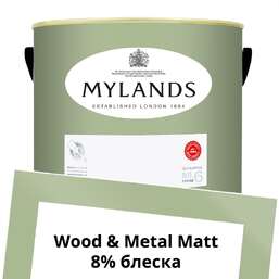 Краски Mylands Wood&Metal Paint Matt 5 л. №199 Chester Square Краски Mylands Wood&Metal Paint Matt 5 л. №199 Chester Square