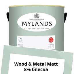 Краски Mylands Wood&Metal Paint Matt 5 л. №36 Copper Green Краски Mylands Wood&Metal Paint Matt 5 л. №36 Copper Green