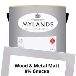 Краски Mylands Wood&Metal Paint Matt 5 л. №19 Smithfield Краски Mylands Wood&Metal Paint Matt 5 л. №19 Smithfield